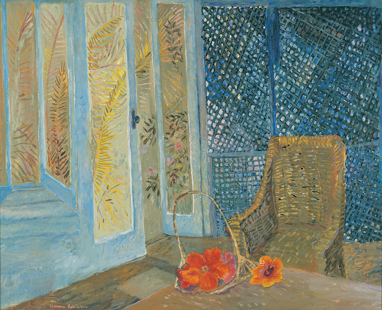 William ROBINSON 'The lattice verandah' 1971-72