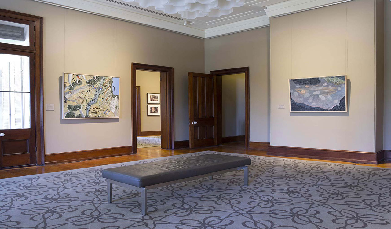 Installation view of 'William Robinson: Inspirations', 2015-16