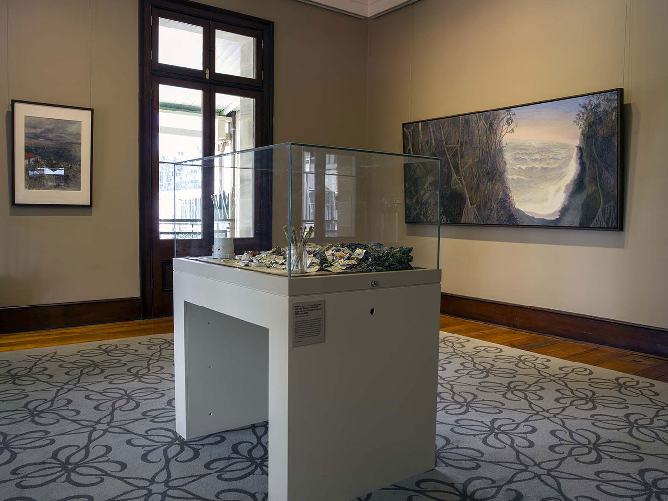 Installation view of 'William Robinson: Infinite sphere', 2014-15