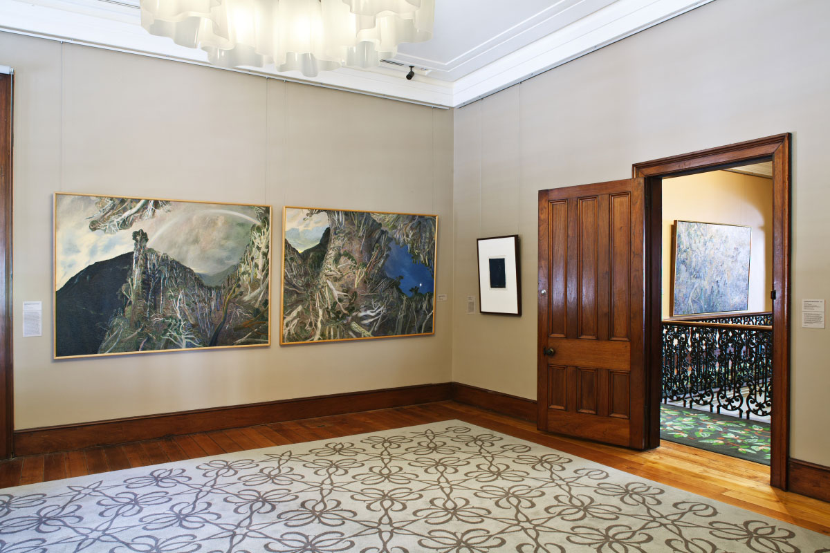 Installation view of 'William Robinson: Insights', 2012-13