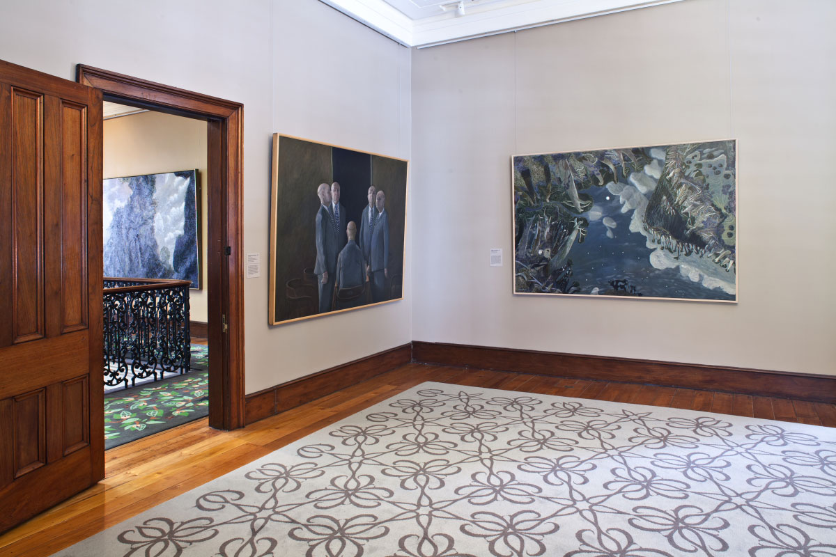 Installation view of 'William Robinson: Insights', 2012-13