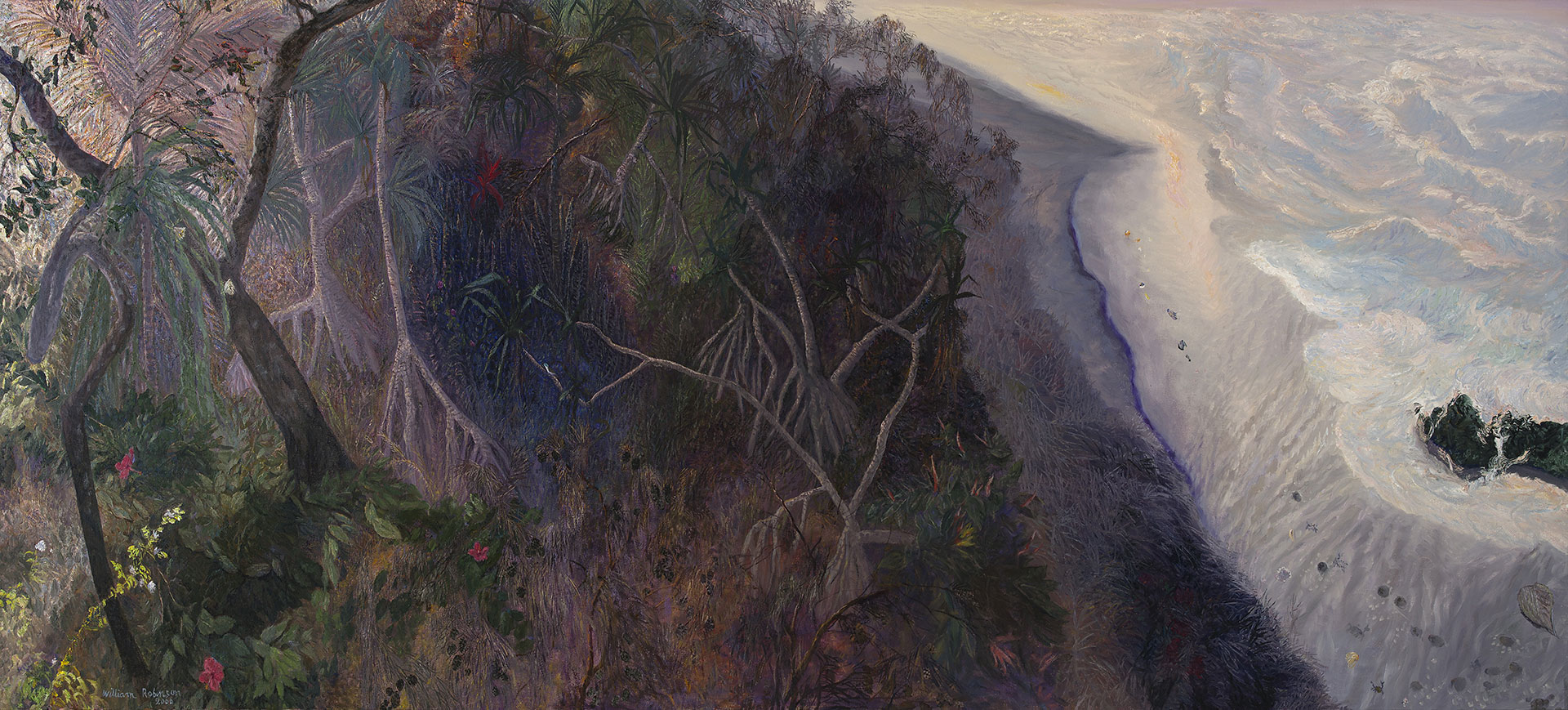 William ROBINSON 'Evening landscape with pandanus' 2006