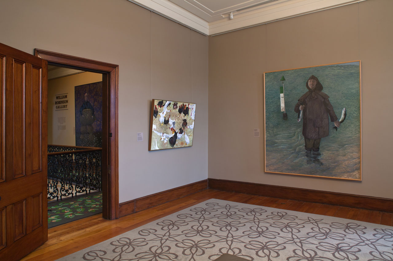 Installation view of 'William Robinson: The transfigured landscape', 2011