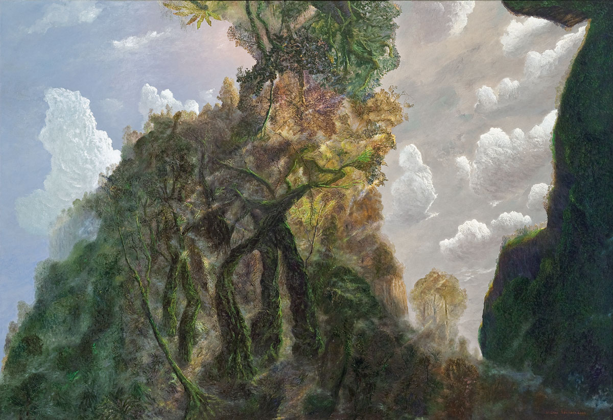 William Robinson 'Rainforest mist in afternoon light' 2002