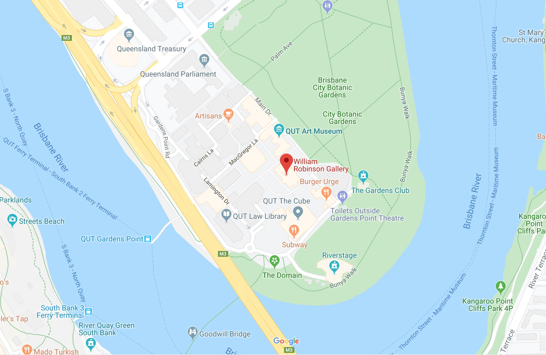 Map of our location